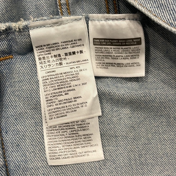 Levi’s Original Trucker Jean Jacket - Picture 11 of 12